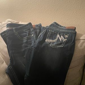 Women’s Kaylee Orig Fit Boot cut jeans, Maurices- New with no tags